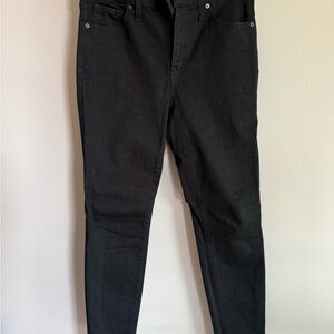 Madewell Classic Black Denim Jeans